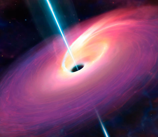 Волны пространства-времени объяснили слиянием черных дыр в гигантской звезде