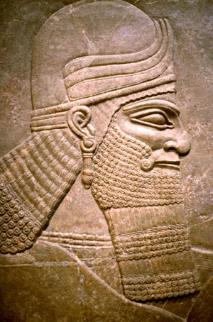 Ассирийский царь Ашшурбанапал