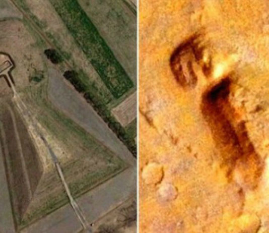 На Марсе обнаружен объект, очень похожий на земной