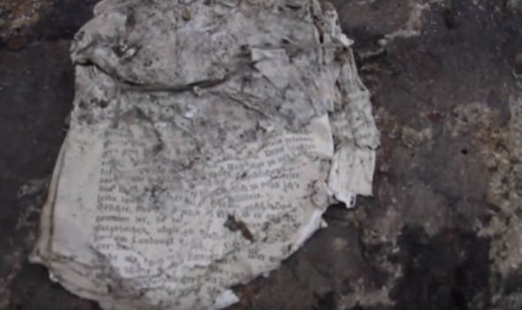 Even paper documents have been well preserved by the island's harsh climate