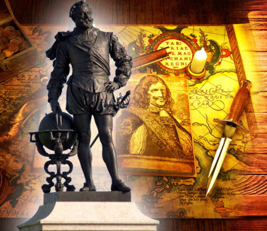 История про мореплавателя, вице-адмирала, первого англичанина, совершившего кругосветное плавание, знаменитого пирата - сэра Фрэнсиса Дрейка