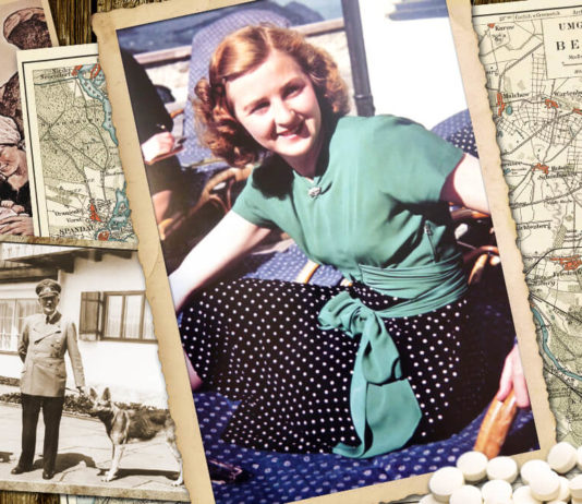 Жизнь и смерть Евы Браун. Коллаж HistoyLost.Ru