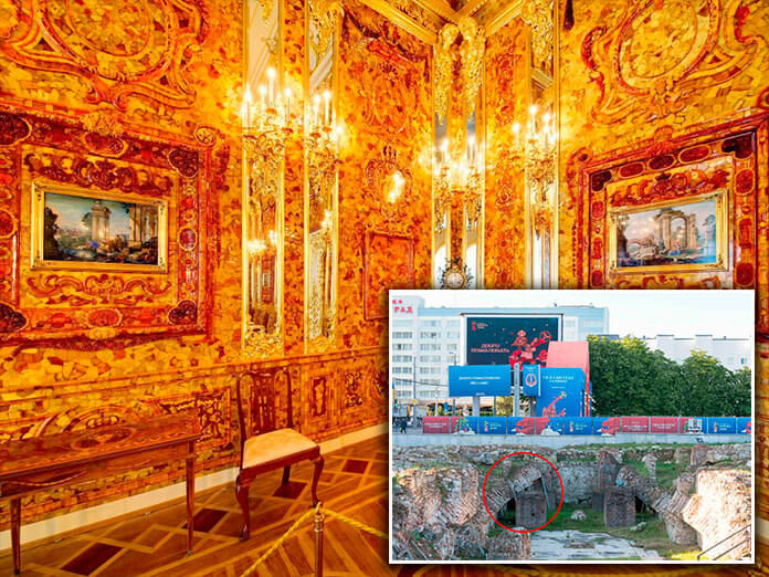Похоронена ли легендарная русская Янтарная комната стоимостью 225 миллионов фунтов стерлингов, разграбленная нацистами, под фан-зоной чемпионата мира по футболу?